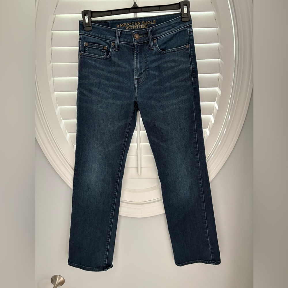 American Eagle Outfitters men’s denim original bootcut stretch jeans sz 28 x 30